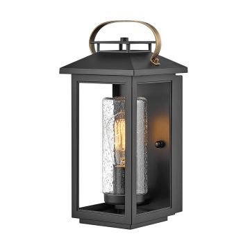 Quintiesse ATWATER QN-ATWATER-S-BK Nástěnná lampa 1x60W/E27 IP44