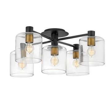 Quintiesse AXEL QN-AXEL5-BK Stropní lampa 5x60W/E27