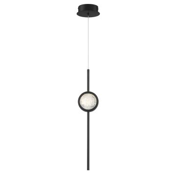 Quintiesse Barletta QN-BARLETTA-1P-BK Závěsná lampa 1x6W/LED 3000K 340lm IP20