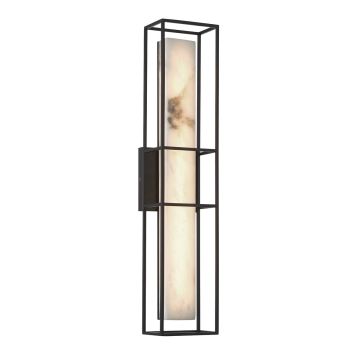 Quintiesse Blakley QN-BLAKLEY-L-BK Nástěnná lampa 1x20W/LED 3000K 970lm IP44