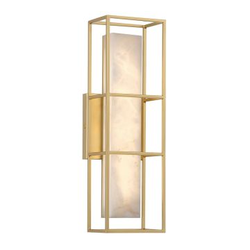 Quintiesse Blakley QN-BLAKLEY-M-BG Nástěnná lampa 1x13W/LED 3000K 800lm IP44