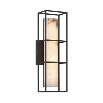Quintiesse Blakley QN-BLAKLEY-M-BK Nástěnná lampa 1x13W/LED 3000K 800lm IP44