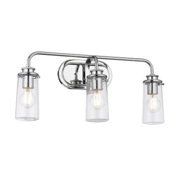 Quintiesse BRAELYN QN-BRAELYN3-PC Nástěnná lampa 3x40W/E27 IP44