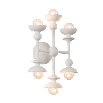 Quintiesse Cadence QN-CADENCE-6WB-WHT Nástěnná lampa 6x60W/E14 IP20