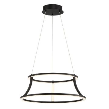 Quintiesse Cadoux QN-CADOUX-P-BK Závěsná lampa 1x54W/LED 3000K 1490lm IP20