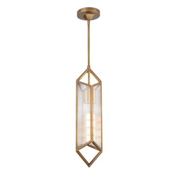 Quintiesse Cairo QN-CAIRO-1P-VBS-CR Závěsná lampa 1x60W/E27 IP20