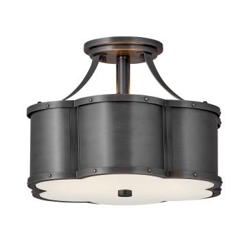 Quintiesse CHANCE QN-CHANCE-SF-S-BLB Stropní lampa 2x60W/E27