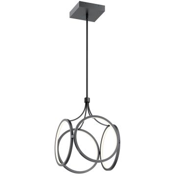 Quintiesse CIRI QN-CIRI-P-MBK Závěsná lampa 1x45W/LED 3000k 1682LM