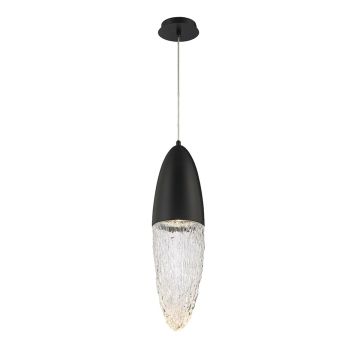 Quintiesse Ecrou QN-ECROU-1P-BK Závěsná lampa 1x10W/GU10 3000K 560lm IP20