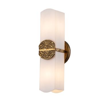 Quintiesse Elan QN-ELAN-2WB-DG-OPAL Nástěnná lampa 2x4W/G9 3000K 800lm IP44