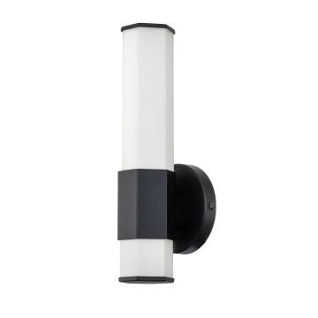 Quintiesse FACET QN-FACET-LED1-BK-BATH Nástěnná lampa 1x12W/LED 3000k 1080LM IP44