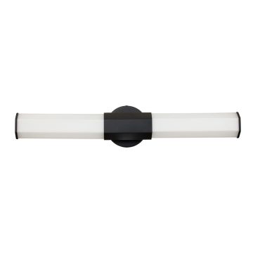Quintiesse FACET QN-FACET-LED2-BK-BATH Nástěnná lampa 2x12W/LED 3000k 2160LM IP44