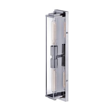 Quintiesse Henri QN-HENRI-WB2-PC Nástěnná lampa 2x25W/E27 IP44