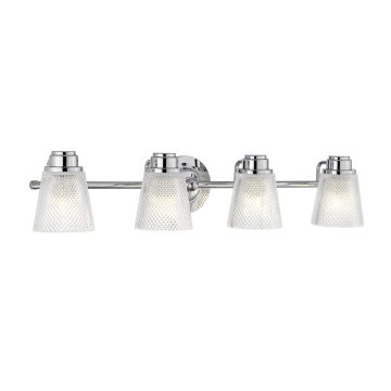 Quintiesse HUDSON QN-HUDSON4-BATH Nástěnná lampa 4x3,5W/G9 3000K 1280LM IP44
