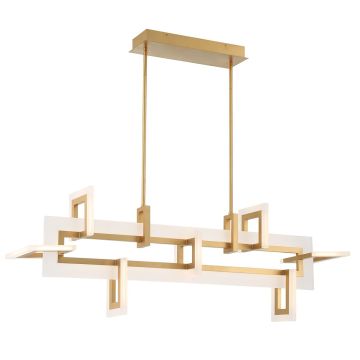 Quintiesse Inizio QN-INIZIO-LP-M-BG Stropní lampa 1x86W/LED 3000K 3305lm IP20