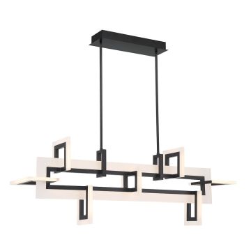 Quintiesse Inizio QN-INIZIO-LP-M-BK Stropní lampa 1x86W/LED 3000K 3305lm IP20