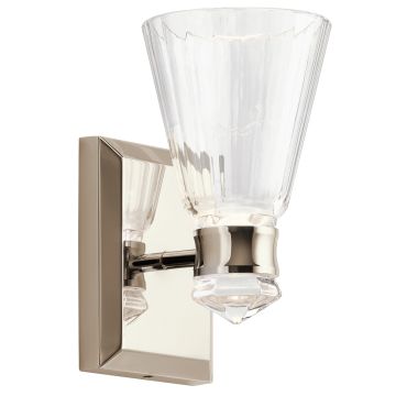 Quintiesse KAYVA QN-KAYVA1-PN Nástěnná lampa 1x8W/LED 3000k 650LM IP44