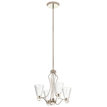 Quintiesse KAYVA QN-KAYVA9-PN Lustr 1x24W/LED 3000k 1625LM IP44