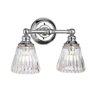 Quintiesse KEYNES QN-KEYNES2-BATH Nástěnná lampa 2x3,5W/G9 3000K 640LM IP44