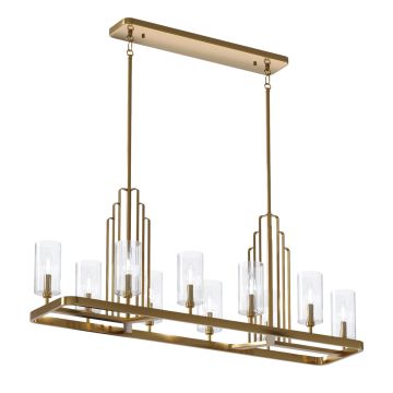 Quintiesse KIMROSE QN-KIMROSE10-BNB Závěsná lampa 10x40W/E14