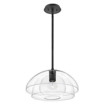 Quintiesse LOTUS QN-LOTUS-P-BLK Závěsná lampa 1x60W/E27