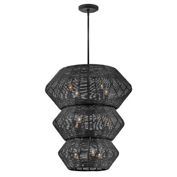 Quintiesse Luca QN-LUCA-10P-BK-BK Lustr 10x40W/E14 IP20