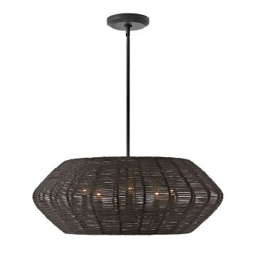 Quintiesse Luca QN-LUCA-5P-M-BK-BK Závěsná lampa 5x40W/E14 IP20