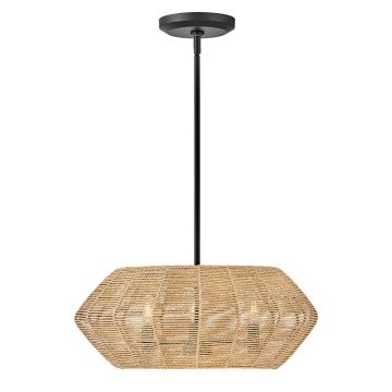 Quintiesse Luca QN-LUCA-P-S-BK-CAM Závěsná lampa 3x40W/E14 IP20