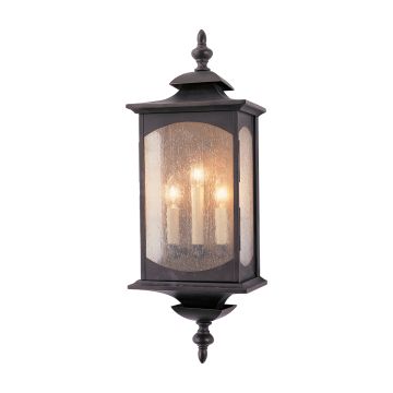 Quintiesse MARKET QN-MARKET-SQUARE-L Nástěnná lampa 3x60W/E14 IP44