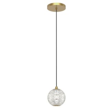 Quintiesse Marni QN-MARNI-1P-NBR Závěsná lampa 1x5W/LED 3000K 250lm IP20