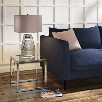 Quintiesse MILNE QN-MILNE-TL-GREY Stolní lampa 1x60W/E27 3000K 620LM