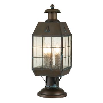 Quintiesse NANTUCKET QN-NANTUCKET3-L-AS Sloupové osvětlení 3x60W/E14 IP44
