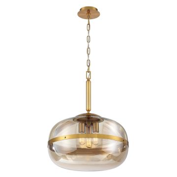 Quintiesse Nottingham QN-NOTTINGHAM-3P-AB Závěsná lampa 3x40W/E27 IP20