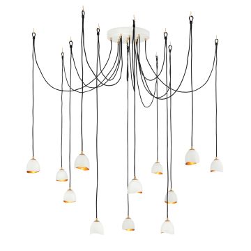 Quintiesse NULA QN-NULA-12P Závěsná lampa 12x40W/E14