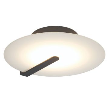 Quintiesse Nuvola QN-NUVOLA-F-M-BK Stropní lampa 1x18W/LED 3000K 800lm IP20