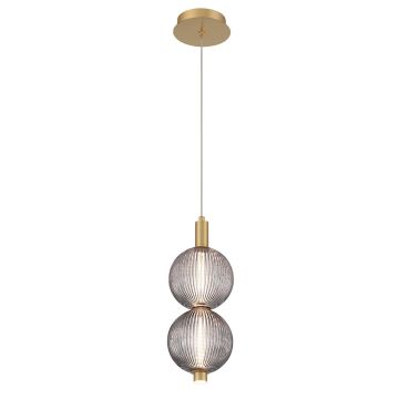 Quintiesse Palmas QN-PALMAS-2MP-BG Závěsná lampa 1x20W/LED 3000K 1266lm IP20