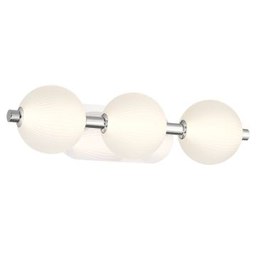 Quintiesse Palmas QN-PALMAS-3W-PN Nástěnná lampa 1x27W/LED 3000K 1850lm IP44