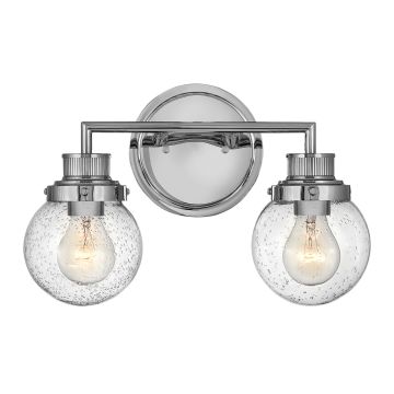 Quintiesse POPPY QN-POPPY2-PC-BATH Nástěnná lampa 2x60W/E27 IP44