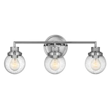 Quintiesse POPPY QN-POPPY3-PC-BATH Nástěnná lampa 3x60W/E27 IP44