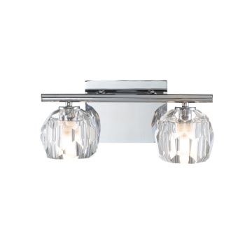 Quintiesse REGALIA QN-REGALIA2-PC-BATH Nástěnná lampa 2x3W/G9 3000k 600LM IP44