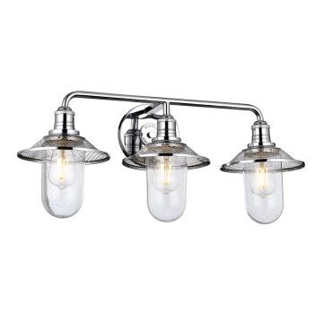 Quintiesse RIGBY QN-RIGBY3-BATH-PC Nástěnná lampa 3x40W/E27 IP44