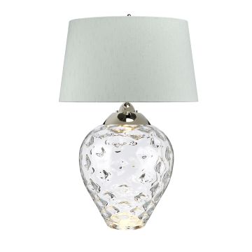 Quintiesse SAMARA QN-SAMARA-TL-LRG-CLR Stolní lampa 1x60W/E27+1x7W/GU10 3000K 620LM