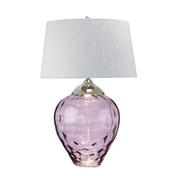 Quintiesse SAMARA QN-SAMARA-TL-LRG-PLM Stolní lampa 1x60W/E27+1x7W/GU10 3000K 620LM