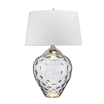 Quintiesse SAMARA QN-SAMARA-TL-LRG-SMK Stolní lampa 1x60W/E27+1x7W/GU10 3000K 620LM