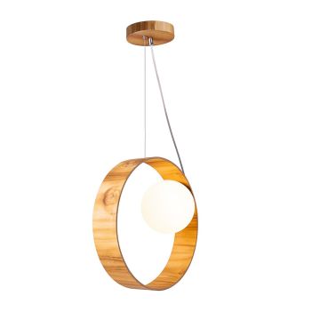 Quintiesse Sfera QN-SFERA-1P-TEAK Závěsná lampa 1x40W/E27 IP20