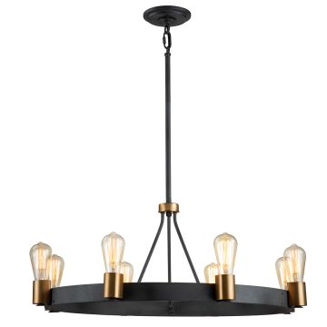 Quintiesse SILAS QN-SILAS-8P-DZ Lustr 8x60W/E27