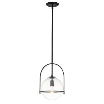 Quintiesse SOMERSET QN-SOMERSET-P-C-BK Závěsná lampa 1x60W/E27