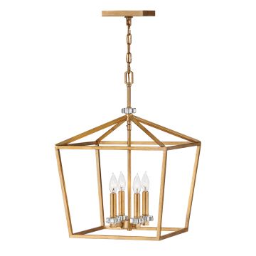 Quintiesse STINSON QN-STINSON-4P-L-DBR Závěsná lampa 4x60W/E14