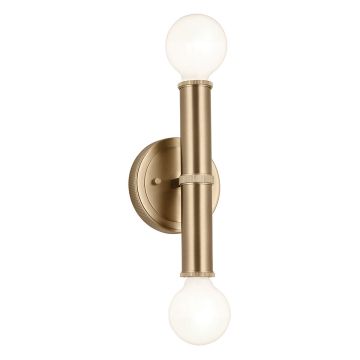 Quintiesse Torche QN-TORCHE-2W-CPZ Nástěnná lampa 2x3W/G9 3000K 600lm IP44