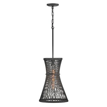 Quintiesse Twyla QN-TWYLA-1P-BK Závěsná lampa 1x40W/E27 IP20